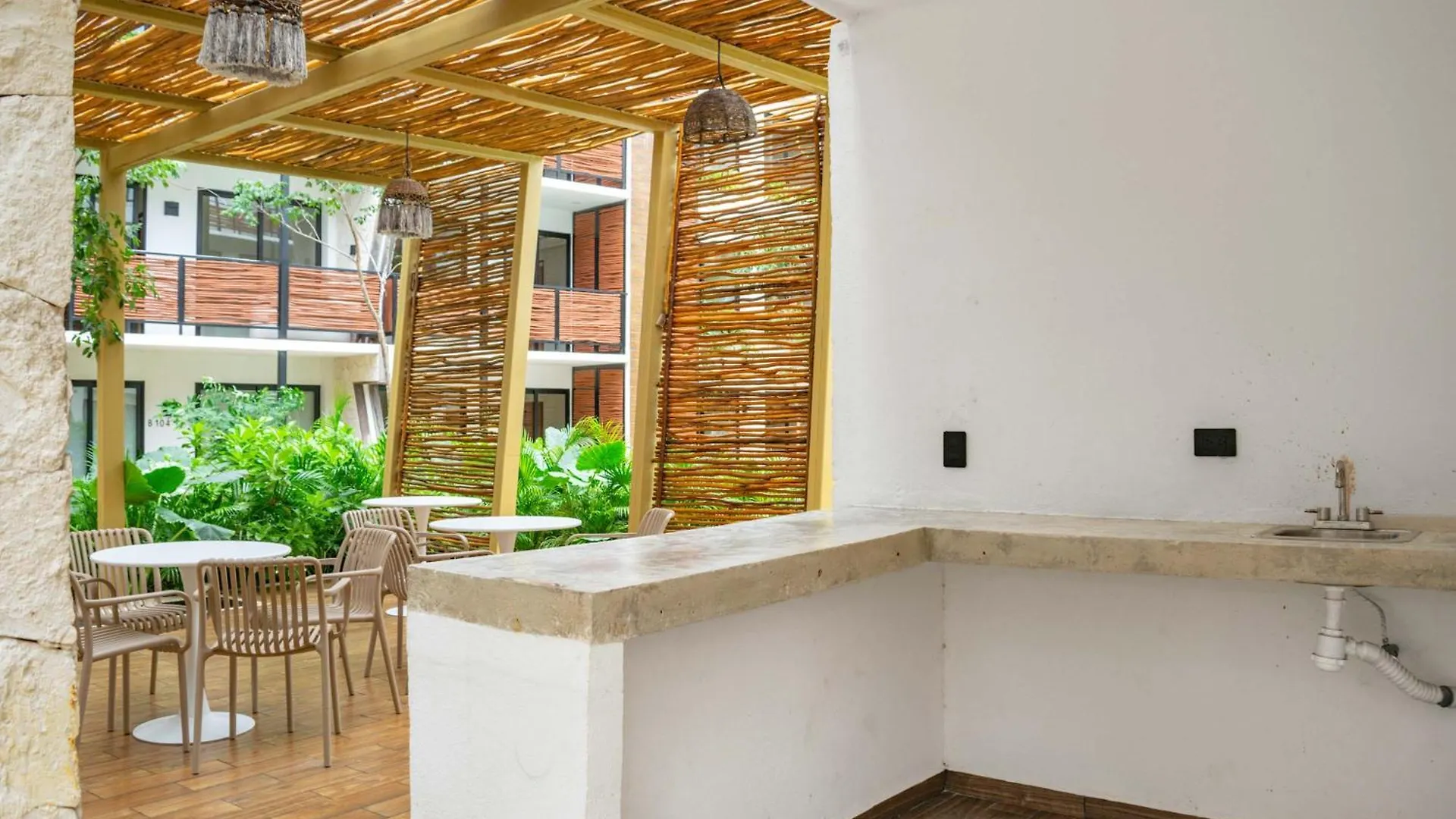 Pool & Rooftop In Tulum 2 Bedrooms Apartment 0*,