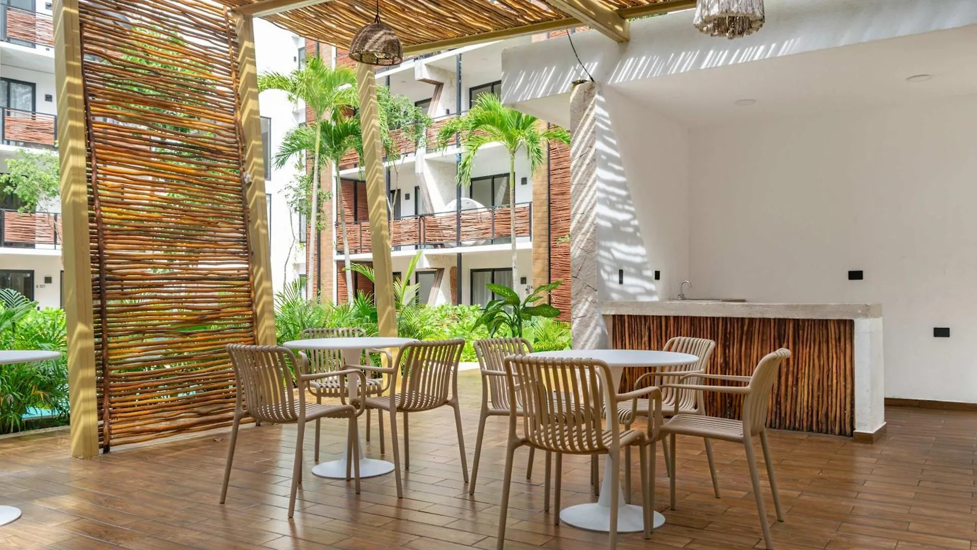 Pool & Rooftop In Tulum 2 Bedrooms Apartment Mexico