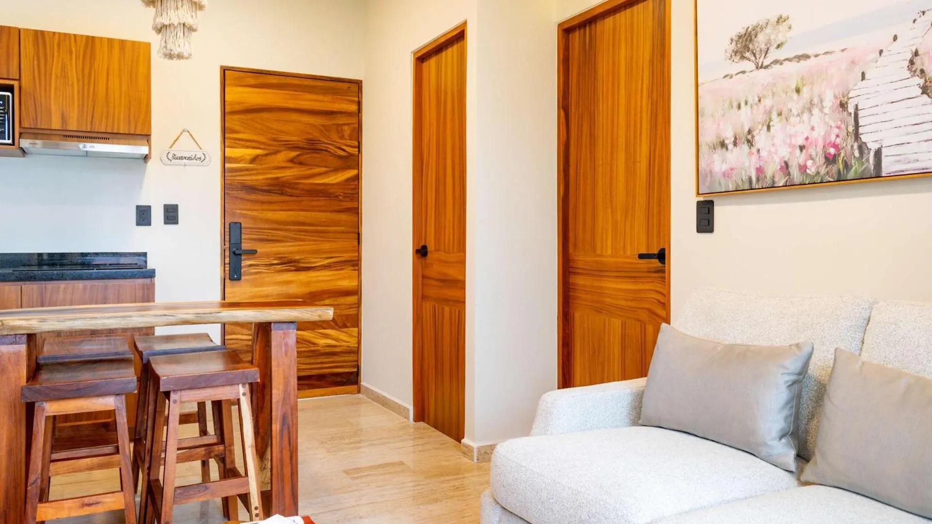 Pool & Rooftop In Tulum 2 Bedrooms Apartment Mexico